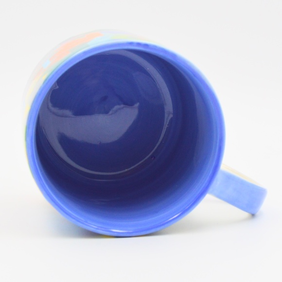 Anthropologie Lottie Monogram Mug R Coffee Tea Matcha Latte Cup Excellent - Picture 4 of 7